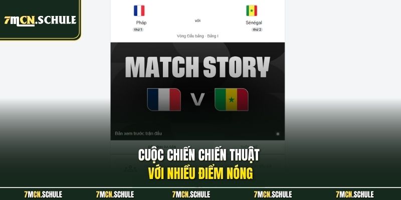Cuộc chiến chiến thuật với nhiều điểm nóng